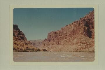 Down Cataract Canyon from Mile 205.3