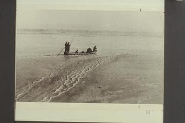 Frozen Colorado River near Needles