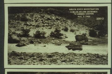 Green River Investigation- 2 miles below entrance to Ladore Canyon