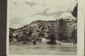 Ranch head of Brown's Hole