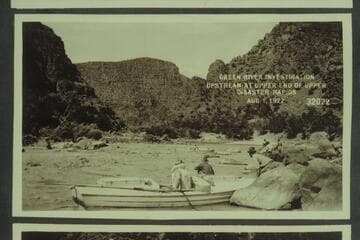 Green River Investigation- Upstream at upper end of Upper Disaster Rapids