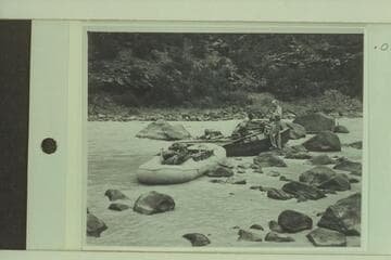 Lining of Hells Half Mile in the Canyon of Lodore