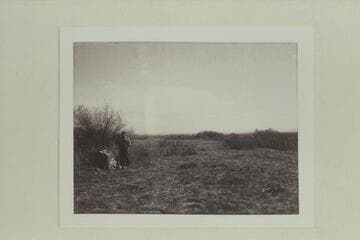 A supposed location of Robideaux's and Reed's Trading Posts along the Old Emigrant Road