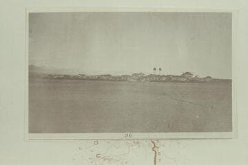 Camp Mojave back of a half mile mud flat.  Probably by LaRue