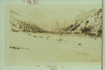 USGS boat in rapid near head of Split Mountain