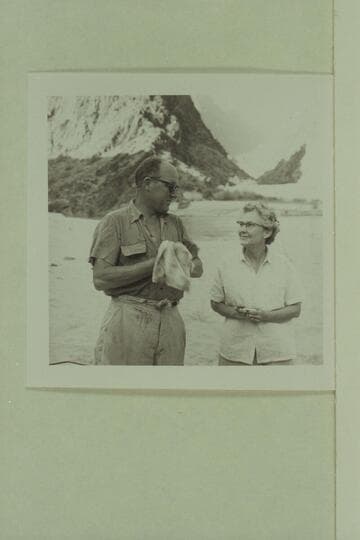 Russ Haverick tells the story to reported Laura Bell; Separation Canyon