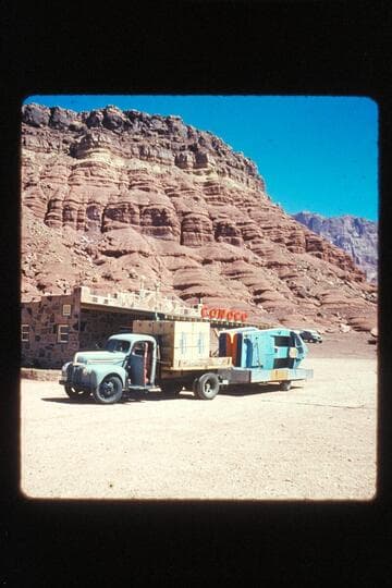 Boats on trailer at Art Greene's