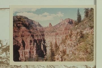 Northeast from above Silent River Cave
