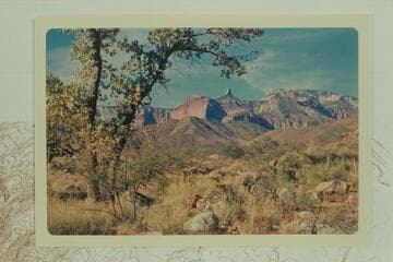 Camp location in Nankoweap Canyon