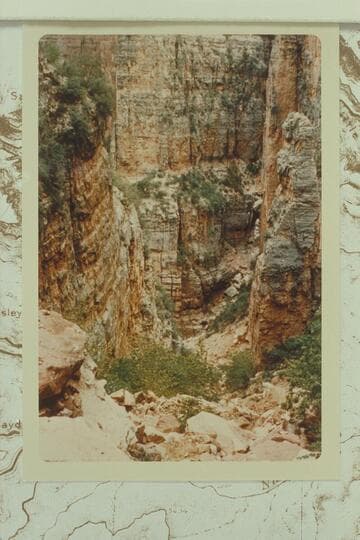 In Redwall access ravine.  Kibbe Butte