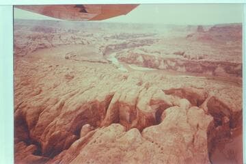 The mouth of the side canyon at Mile 73.6