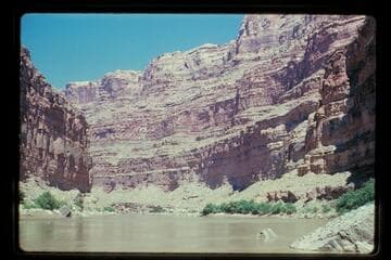Up from head of Bowdie rapid, Mile 190.65