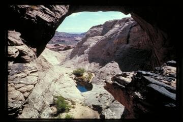 Down under bridge near Baker's Ranch