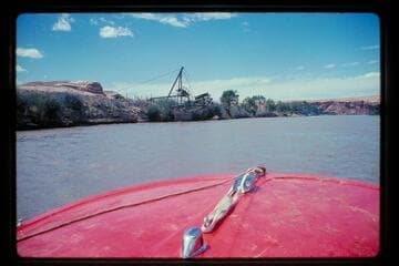 Wreck of water wheel approximately 96