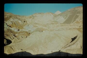Shadows in Death Valley; Painted Canyon