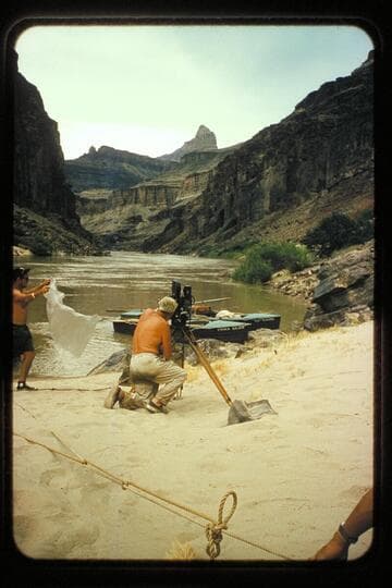 Avil and camera above Hance