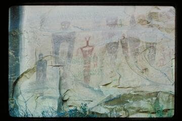 Paintings in Thompson Canyon