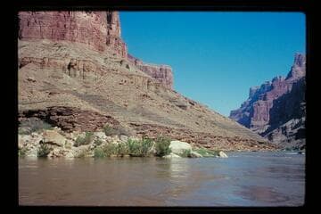 Rocky point above mouth of Little Colorado