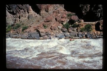 "Outboard" in Vulcan Rapids