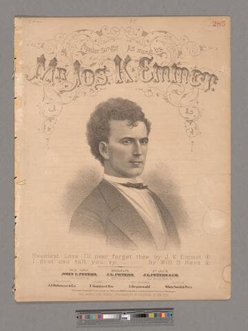 I dont can tolt you vy : comic song and chorus / Will S. Hays