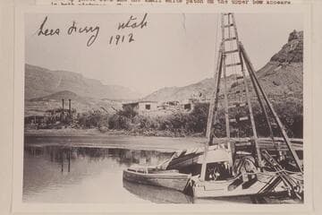 Lees Ferry and the Spencer placer outfit