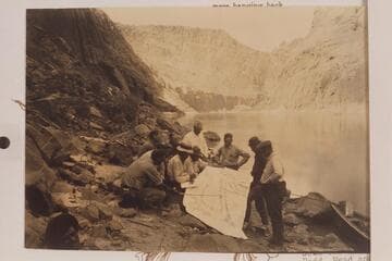 The LaRue junket at Glen Canyon Dam Site No. 2, Mile 9 1/2
