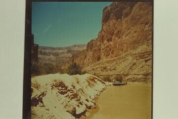 The "Cactus" at the lower end of the beach at Mile 44.  Willie dfied and was buried at this point