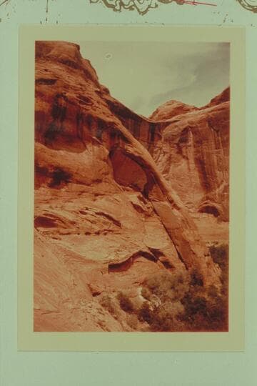 Cliff or Jug Handle Arch; Coyote Canyon