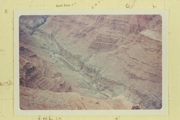 Mile 30.5 to 31.6.  Paradise or South Canyon is upper left