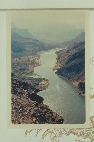 Downriver  from about Mile 65