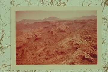 Northeast up East Moody Canyon; The Henry Mountains, Waterpocket Fold