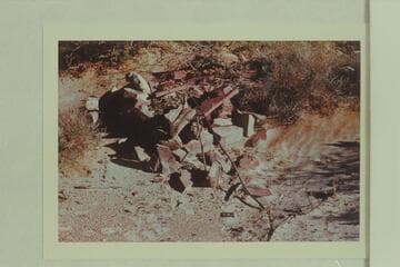 Old forge at Basalt delta, Mile 69.3