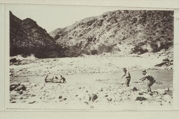 Lining Hualpai Rapid