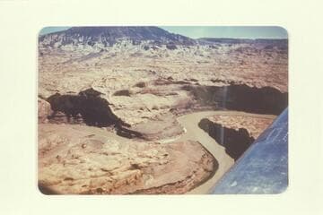 Junction of San Juan with the Colorado