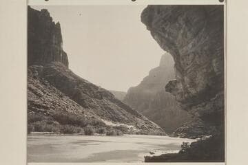 Lagoon at mouth of the Little Colorado River