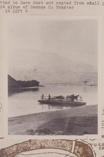 Lees Ferry looking west toward the mouth of the Paria and the Vermillion Cliffs