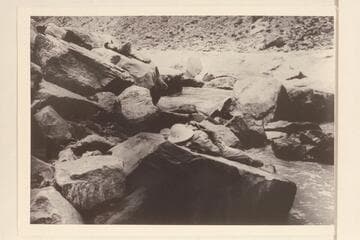 Members of the 1938 Nevills party go in for a lot of resting