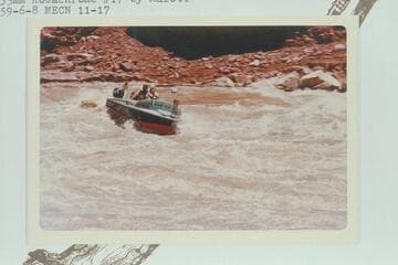 The "Bootoo" dropping into Soap Creek Rapid