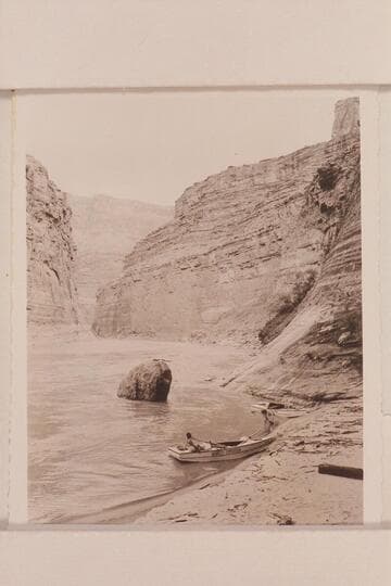 Camp on the beach above Vaseys Paradise.  Margaret Marston on the "Sandra"