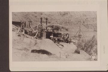 Dredge at Lees Ferry