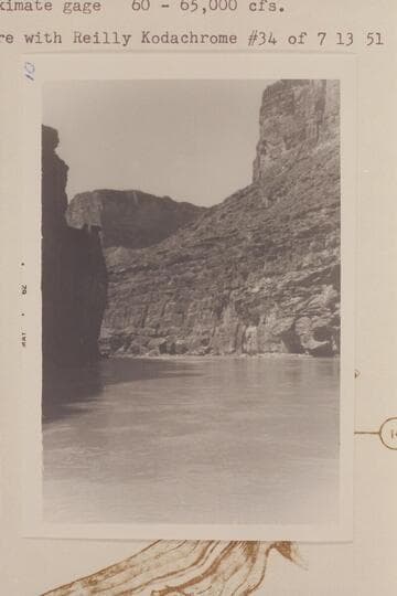 Down Marble Canyon to Houserock or Rider Canyon from Mile 16.35