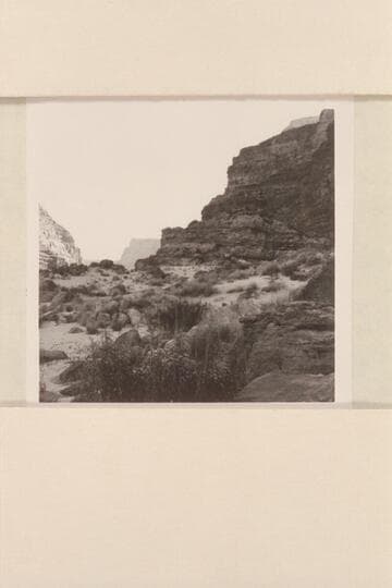 Up river view from lower end of 24.5 Mile showing Stanton's Marble Pier