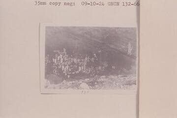 Panel of inscriptions below mouth of Smith Fork Canyon