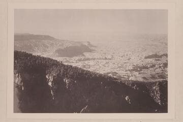 Nasja Creek.  Mouth of San Juan River.  Fifty Mile Mountain.  From Navajo Mountain