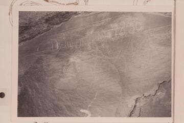 The D. Julien inscription, Mile 72.6, Labyrinth Canyon