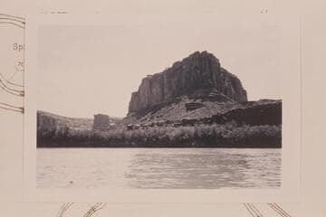 Point at upriver side of Horseshoe Canyon; Mile 58.3