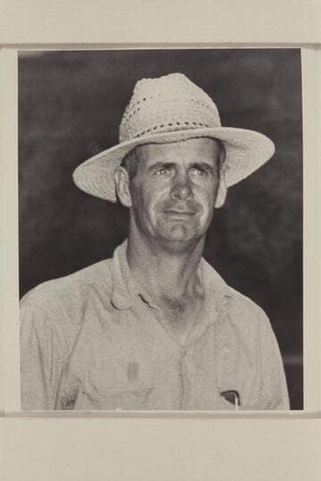 Frank Wright.  End of 1949 traverse of Grand Canyon