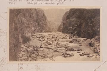 Falls in Little Colorado at Mile 7.5