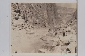 Down at Horn Creek Rapid.  Bright Angel Gauge: 2070 cfs