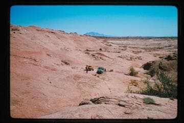 Jeep road toward south end of Waterpocket Fold